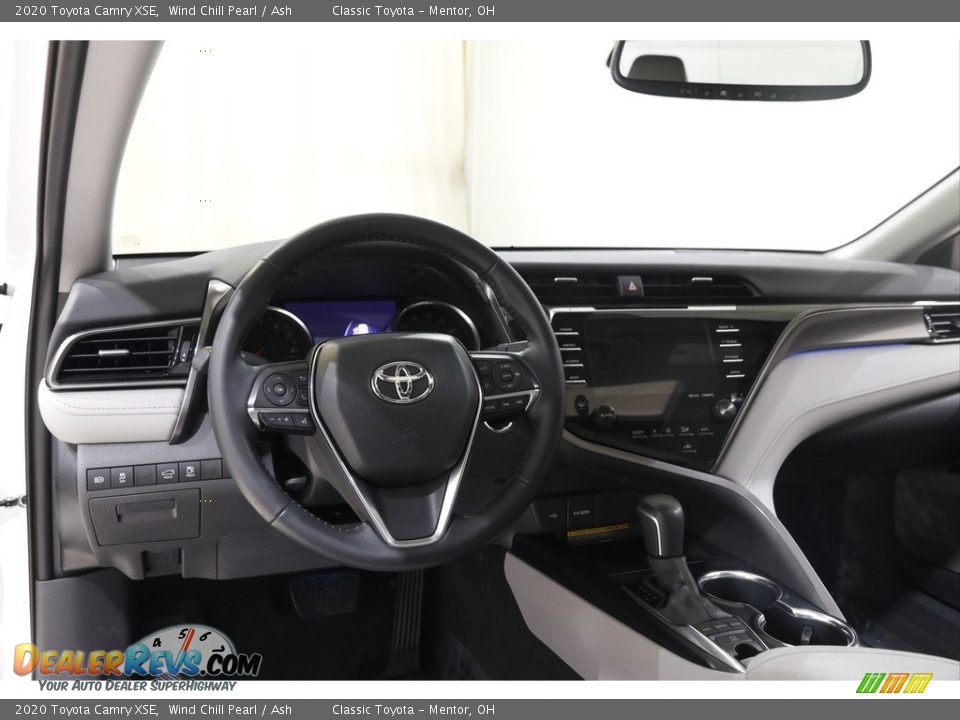 2020 Toyota Camry XSE Wind Chill Pearl / Ash Photo #6