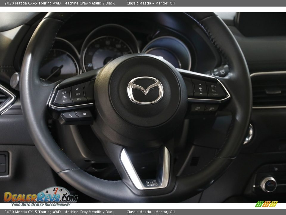 2020 Mazda CX-5 Touring AWD Machine Gray Metallic / Black Photo #7