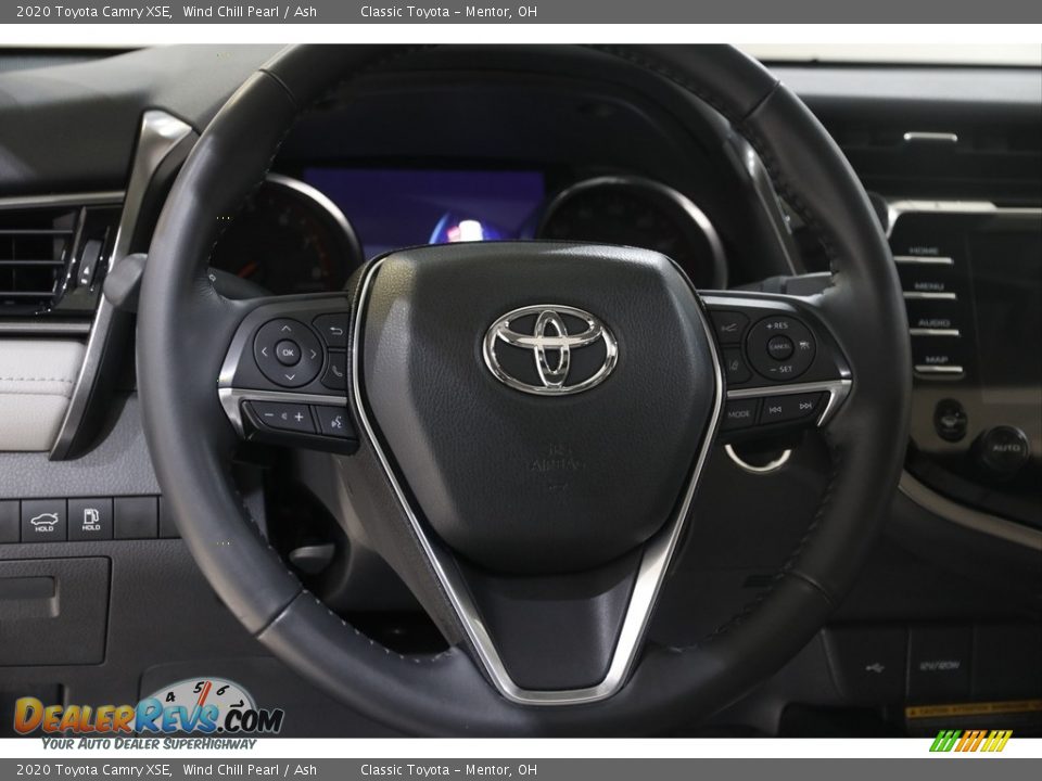 2020 Toyota Camry XSE Wind Chill Pearl / Ash Photo #7