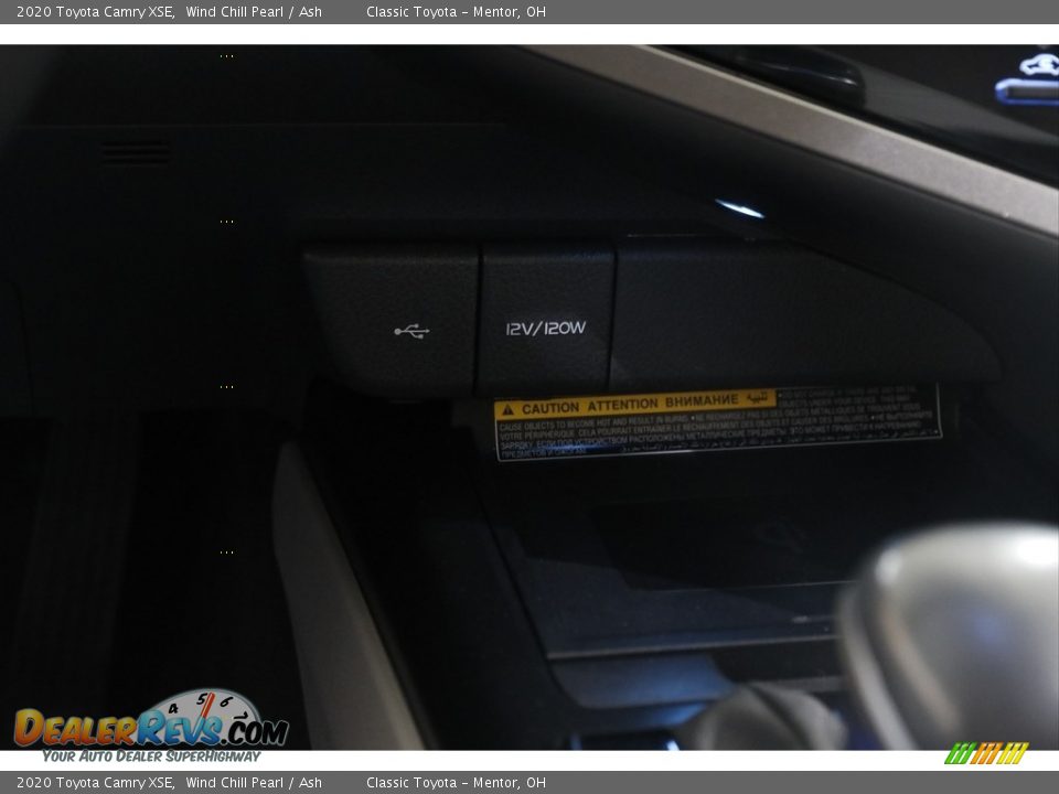 2020 Toyota Camry XSE Wind Chill Pearl / Ash Photo #12