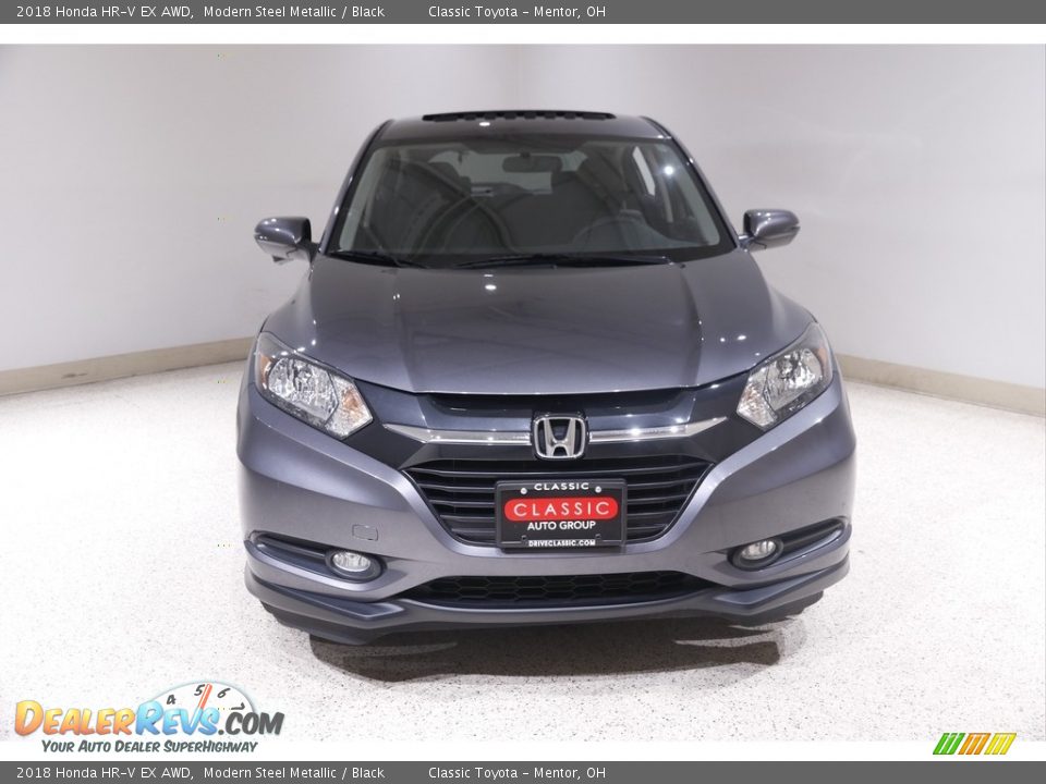 2018 Honda HR-V EX AWD Modern Steel Metallic / Black Photo #2