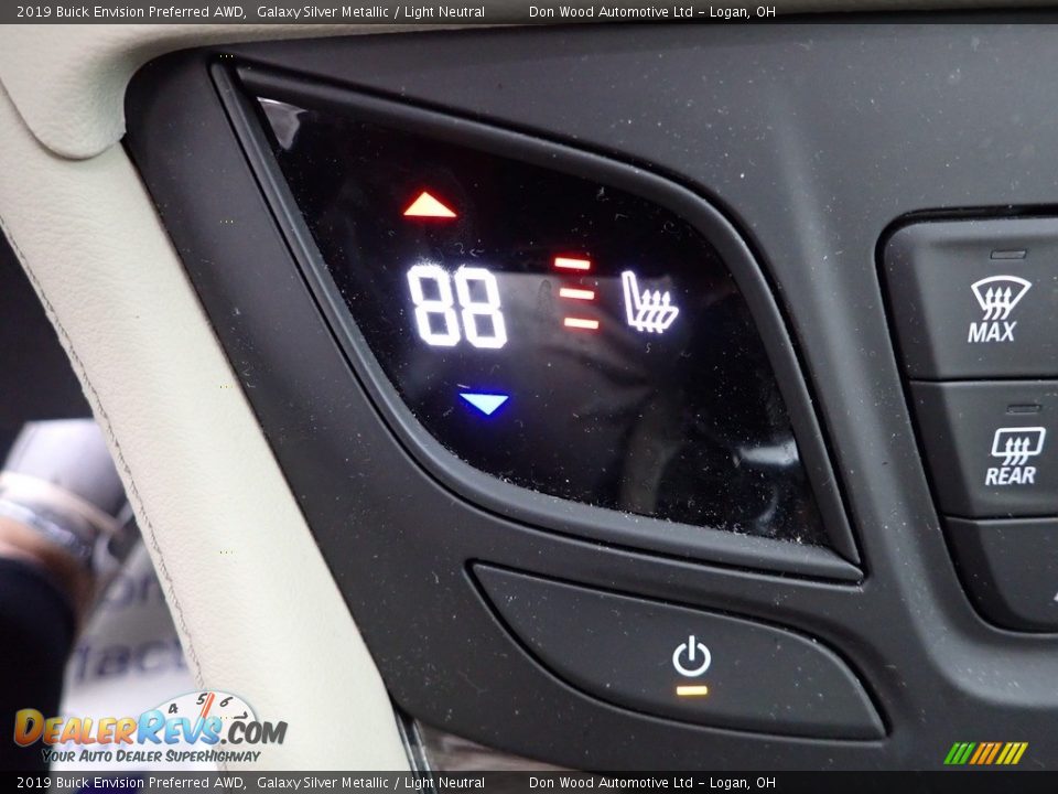 2019 Buick Envision Preferred AWD Galaxy Silver Metallic / Light Neutral Photo #4