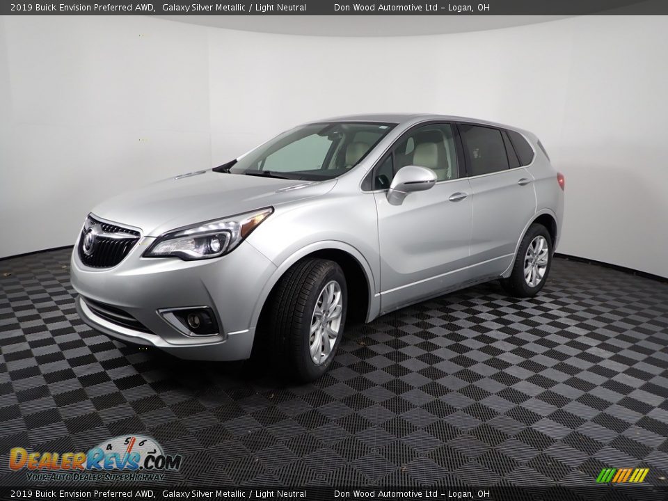 2019 Buick Envision Preferred AWD Galaxy Silver Metallic / Light Neutral Photo #6