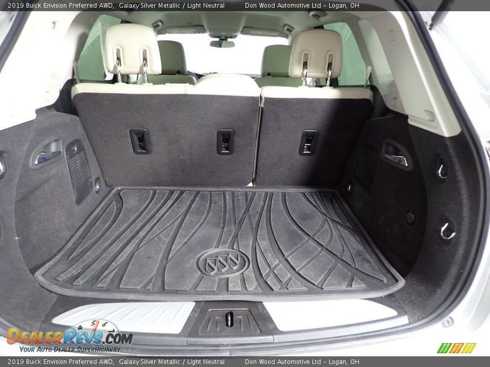 2019 Buick Envision Preferred AWD Galaxy Silver Metallic / Light Neutral Photo #10