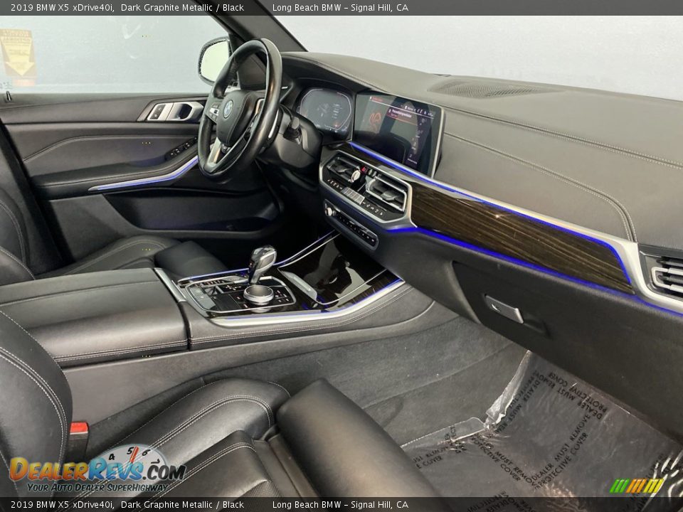 2019 BMW X5 xDrive40i Dark Graphite Metallic / Black Photo #32