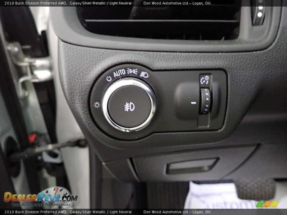 2019 Buick Envision Preferred AWD Galaxy Silver Metallic / Light Neutral Photo #16