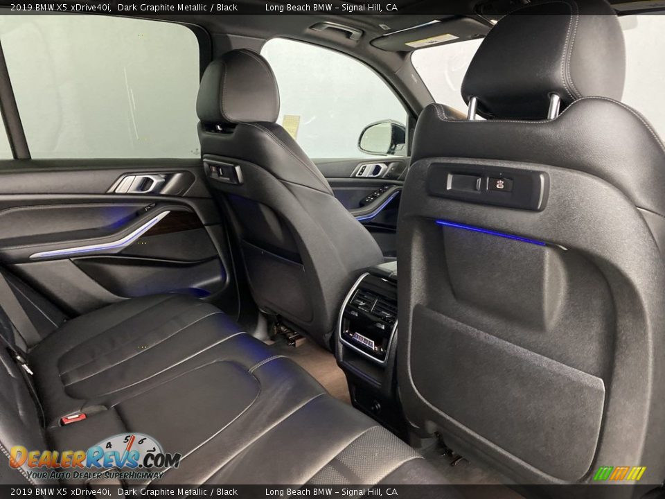 2019 BMW X5 xDrive40i Dark Graphite Metallic / Black Photo #35