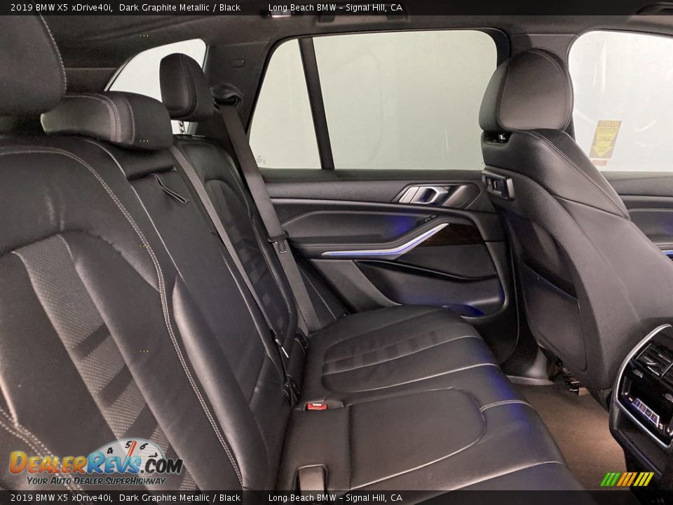 2019 BMW X5 xDrive40i Dark Graphite Metallic / Black Photo #36