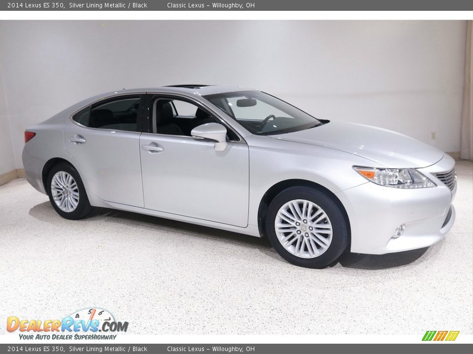 2014 Lexus ES 350 Silver Lining Metallic / Black Photo #1