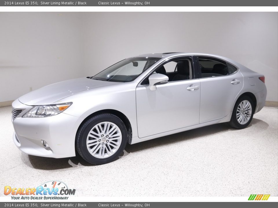 2014 Lexus ES 350 Silver Lining Metallic / Black Photo #3