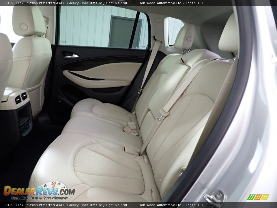 2019 Buick Envision Preferred AWD Galaxy Silver Metallic / Light Neutral Photo #25
