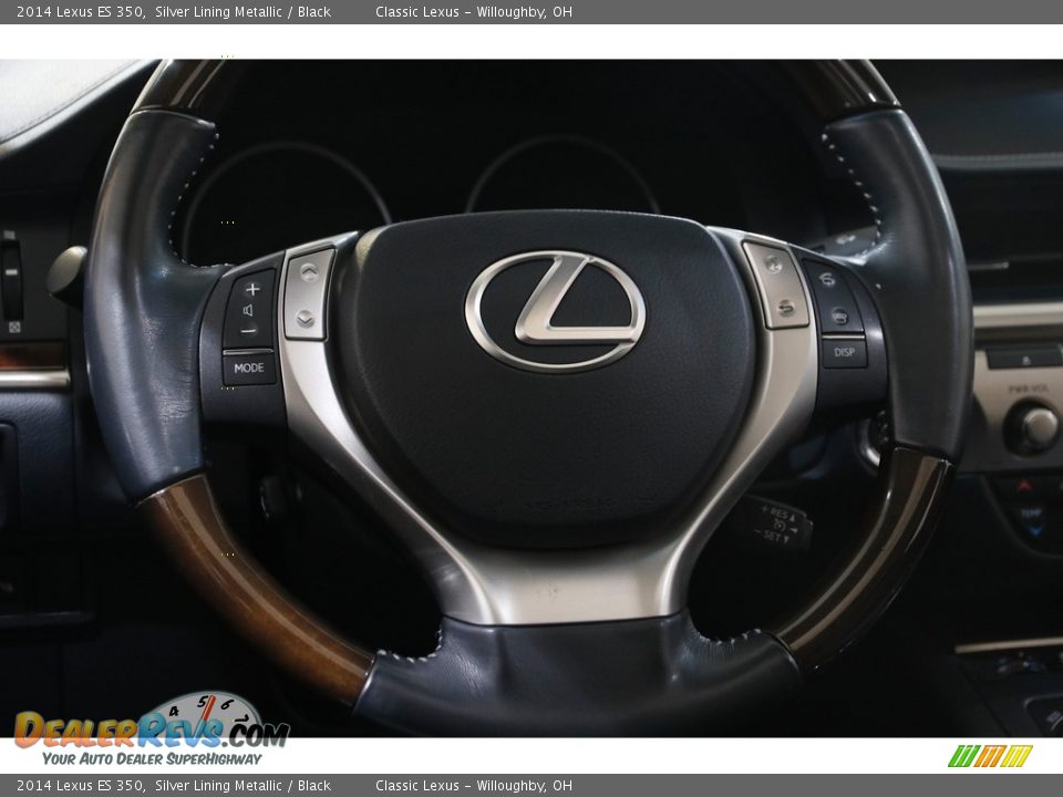 2014 Lexus ES 350 Silver Lining Metallic / Black Photo #7