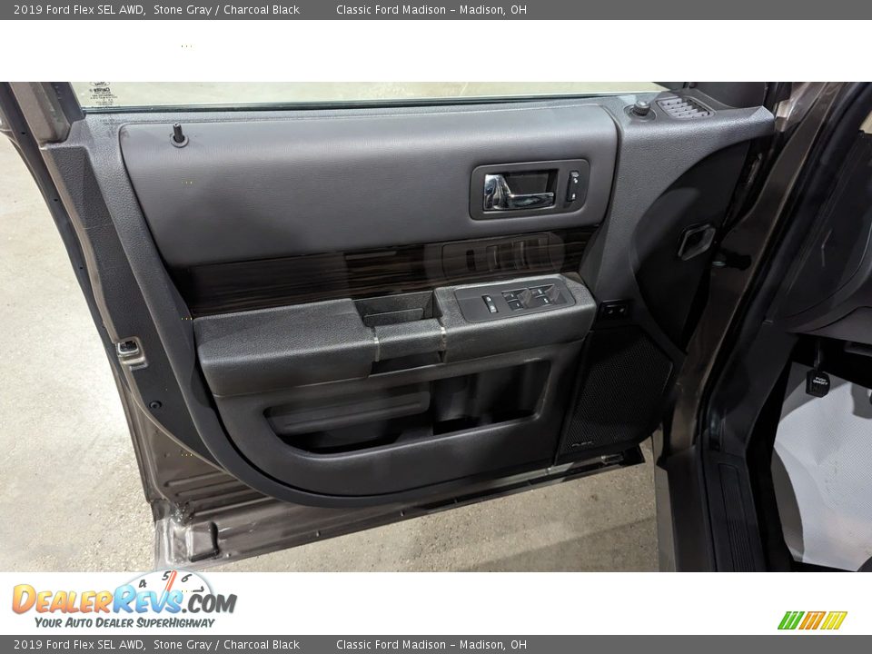 2019 Ford Flex SEL AWD Stone Gray / Charcoal Black Photo #9