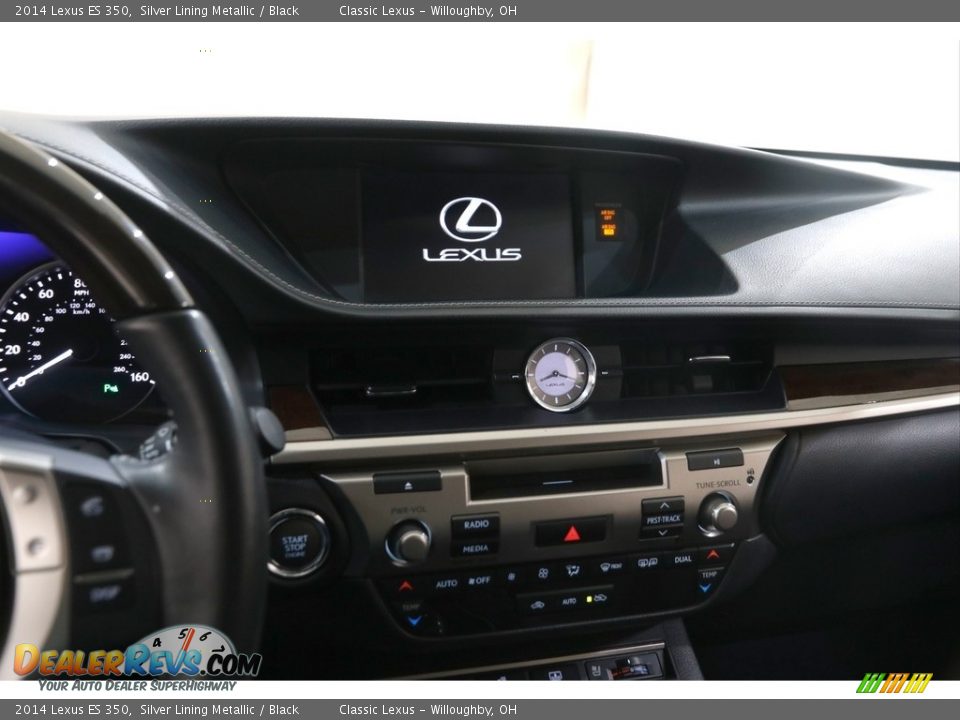 2014 Lexus ES 350 Silver Lining Metallic / Black Photo #9