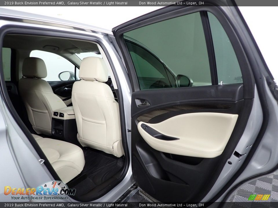 2019 Buick Envision Preferred AWD Galaxy Silver Metallic / Light Neutral Photo #29