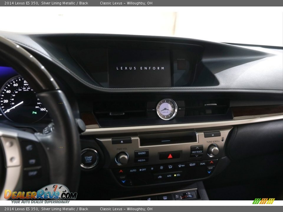 2014 Lexus ES 350 Silver Lining Metallic / Black Photo #10