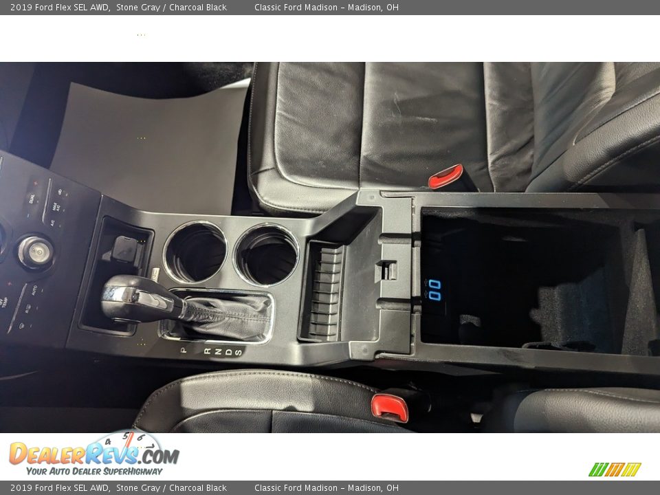 2019 Ford Flex SEL AWD Stone Gray / Charcoal Black Photo #13
