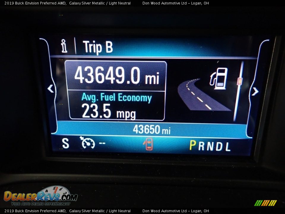 2019 Buick Envision Preferred AWD Galaxy Silver Metallic / Light Neutral Photo #32