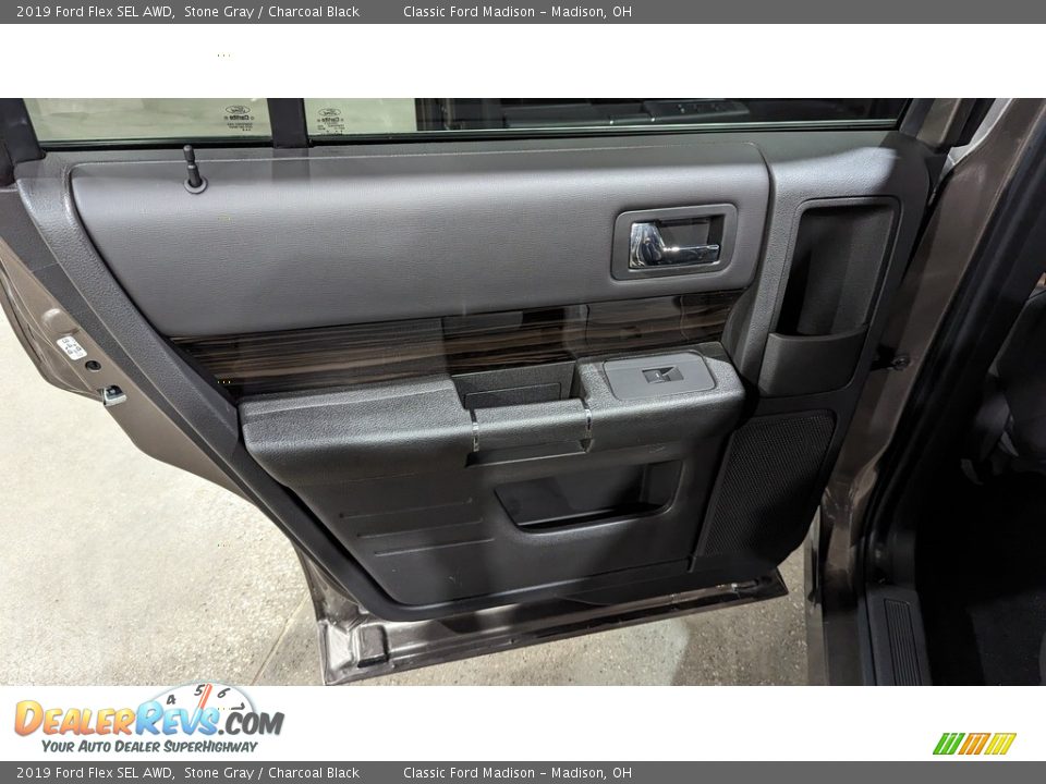 2019 Ford Flex SEL AWD Stone Gray / Charcoal Black Photo #15