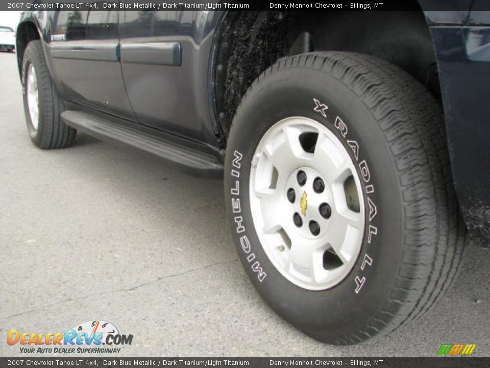 2007 Chevrolet Tahoe LT 4x4 Dark Blue Metallic / Dark Titanium/Light Titanium Photo #6