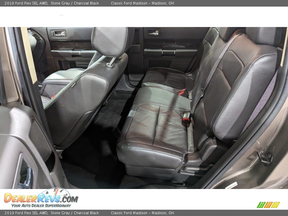 2019 Ford Flex SEL AWD Stone Gray / Charcoal Black Photo #16
