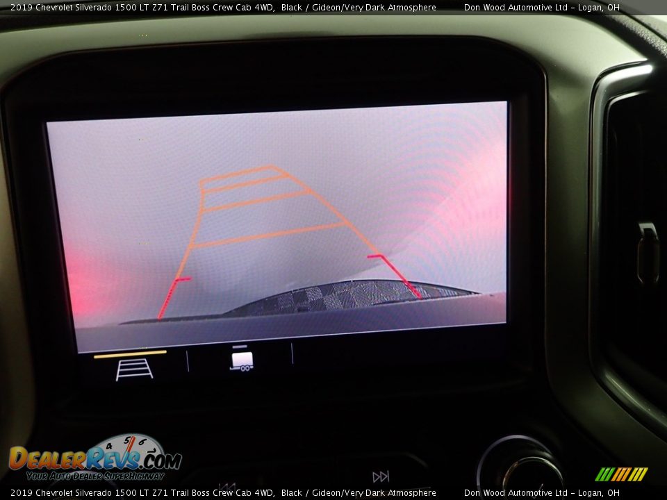 2019 Chevrolet Silverado 1500 LT Z71 Trail Boss Crew Cab 4WD Black / Gideon/Very Dark Atmosphere Photo #3