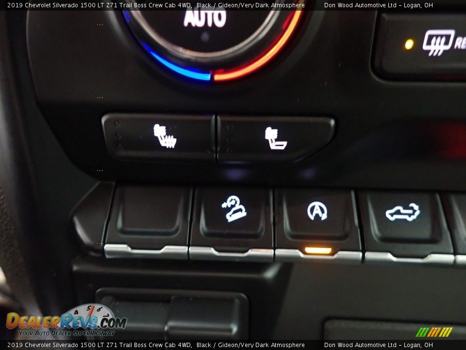 2019 Chevrolet Silverado 1500 LT Z71 Trail Boss Crew Cab 4WD Black / Gideon/Very Dark Atmosphere Photo #4