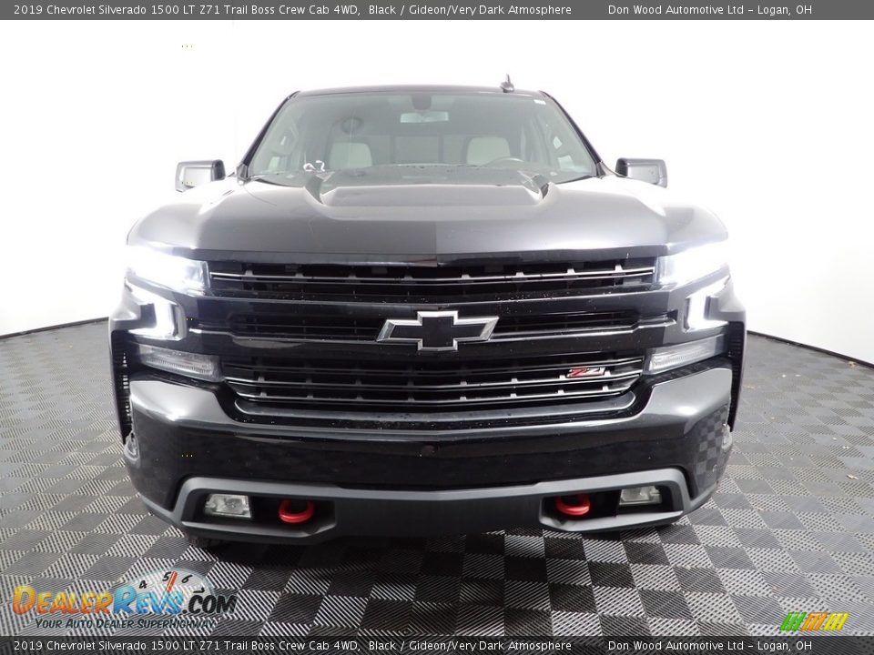 2019 Chevrolet Silverado 1500 LT Z71 Trail Boss Crew Cab 4WD Black / Gideon/Very Dark Atmosphere Photo #5
