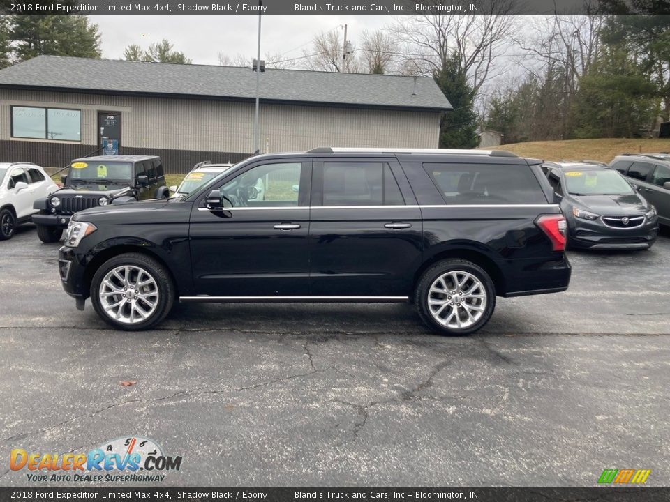 2018 Ford Expedition Limited Max 4x4 Shadow Black / Ebony Photo #1