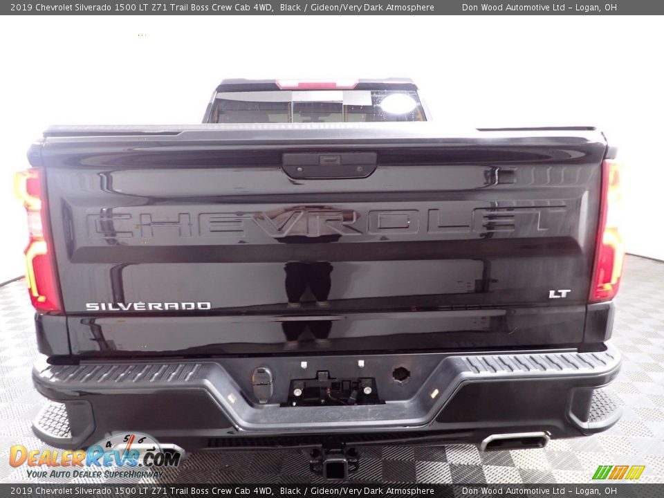 2019 Chevrolet Silverado 1500 LT Z71 Trail Boss Crew Cab 4WD Black / Gideon/Very Dark Atmosphere Photo #8