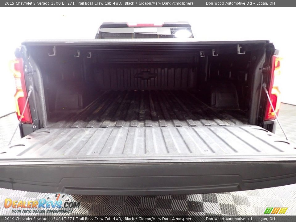 2019 Chevrolet Silverado 1500 LT Z71 Trail Boss Crew Cab 4WD Black / Gideon/Very Dark Atmosphere Photo #10