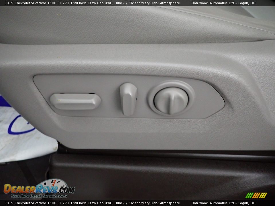 2019 Chevrolet Silverado 1500 LT Z71 Trail Boss Crew Cab 4WD Black / Gideon/Very Dark Atmosphere Photo #14