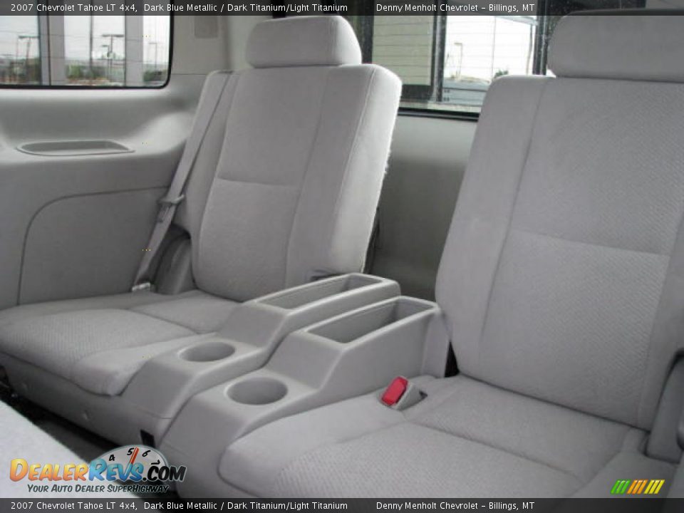 2007 Chevrolet Tahoe LT 4x4 Dark Blue Metallic / Dark Titanium/Light Titanium Photo #7