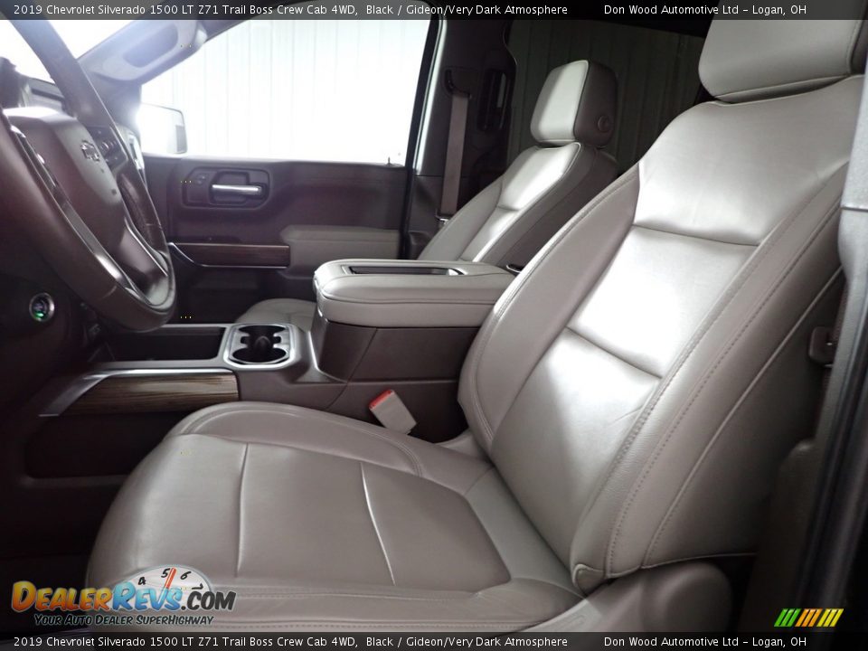 2019 Chevrolet Silverado 1500 LT Z71 Trail Boss Crew Cab 4WD Black / Gideon/Very Dark Atmosphere Photo #15