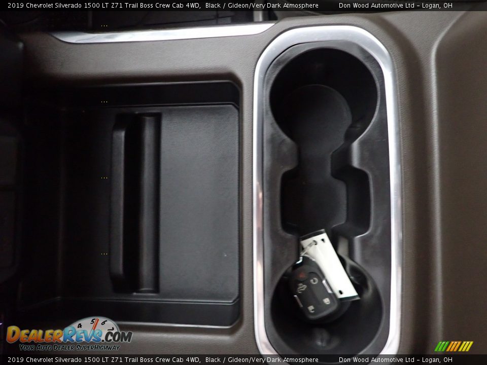 2019 Chevrolet Silverado 1500 LT Z71 Trail Boss Crew Cab 4WD Black / Gideon/Very Dark Atmosphere Photo #22