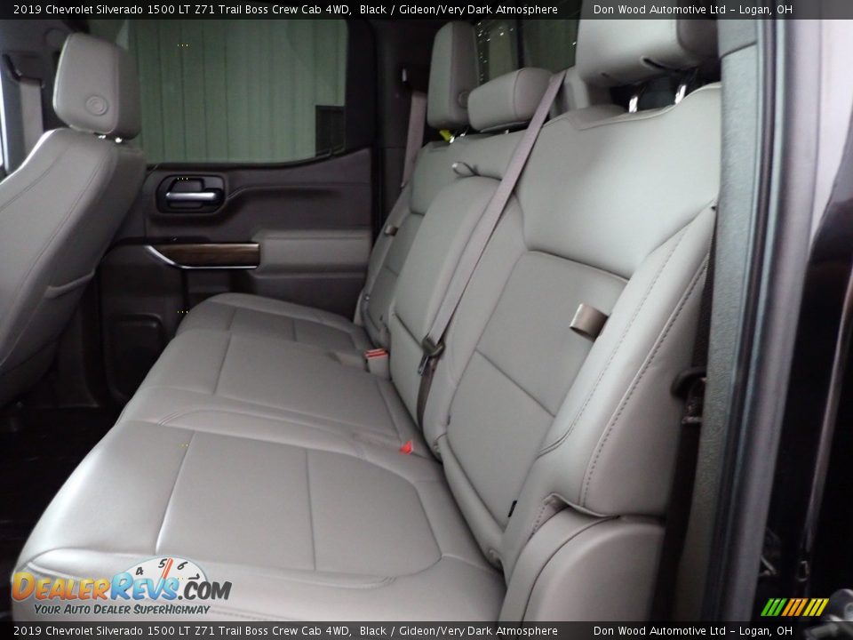 2019 Chevrolet Silverado 1500 LT Z71 Trail Boss Crew Cab 4WD Black / Gideon/Very Dark Atmosphere Photo #26