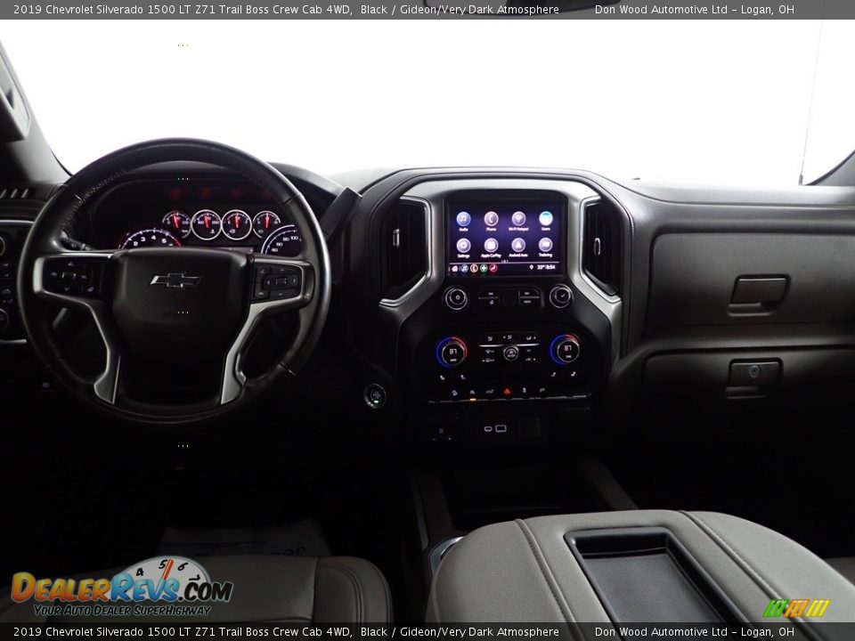 2019 Chevrolet Silverado 1500 LT Z71 Trail Boss Crew Cab 4WD Black / Gideon/Very Dark Atmosphere Photo #27