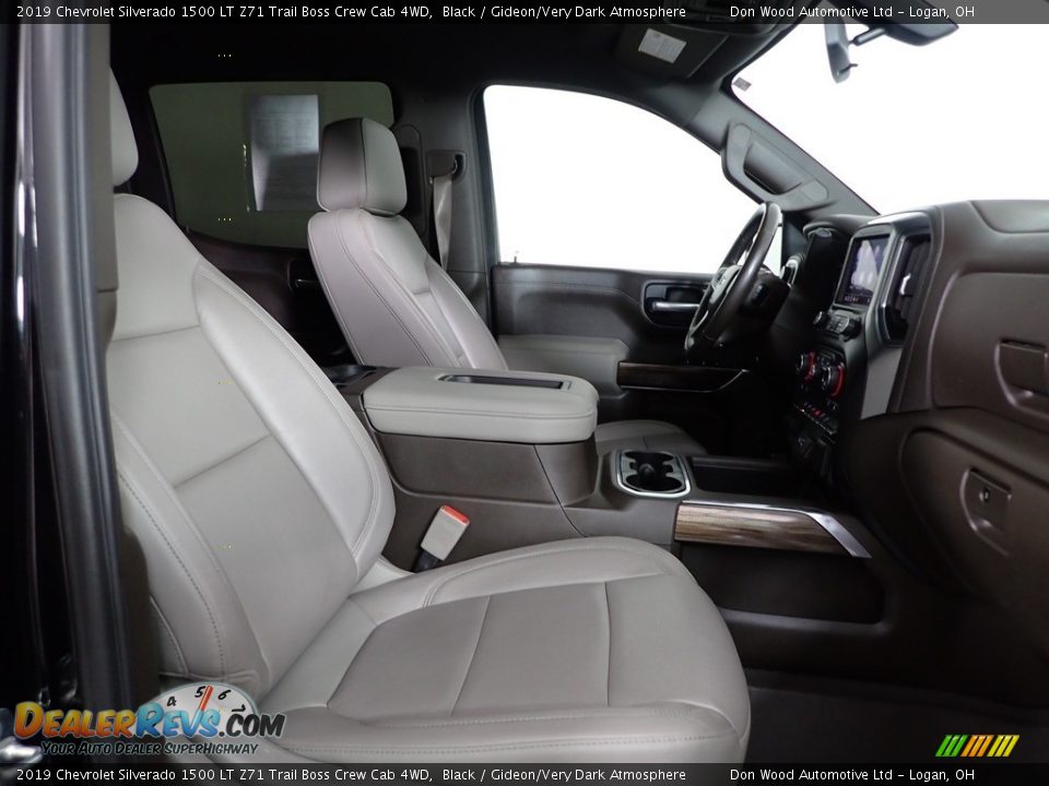2019 Chevrolet Silverado 1500 LT Z71 Trail Boss Crew Cab 4WD Black / Gideon/Very Dark Atmosphere Photo #29