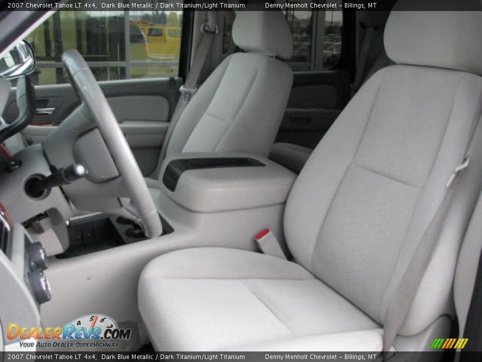 2007 Chevrolet Tahoe LT 4x4 Dark Blue Metallic / Dark Titanium/Light Titanium Photo #9