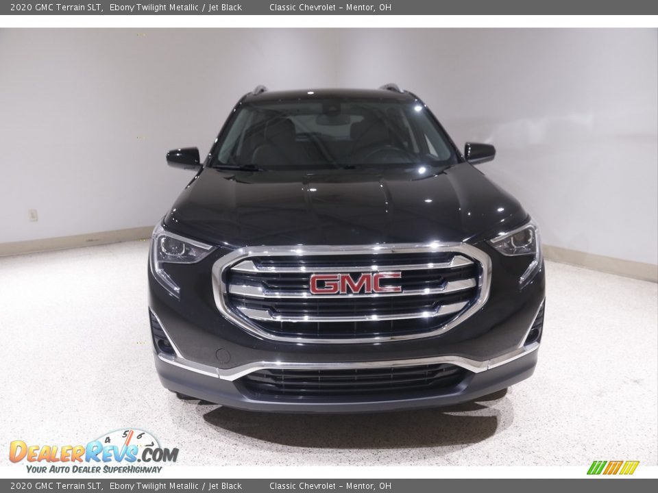 2020 GMC Terrain SLT Ebony Twilight Metallic / Jet Black Photo #2