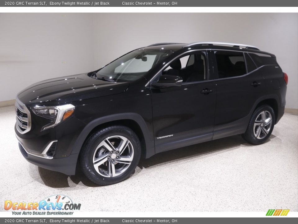 2020 GMC Terrain SLT Ebony Twilight Metallic / Jet Black Photo #3