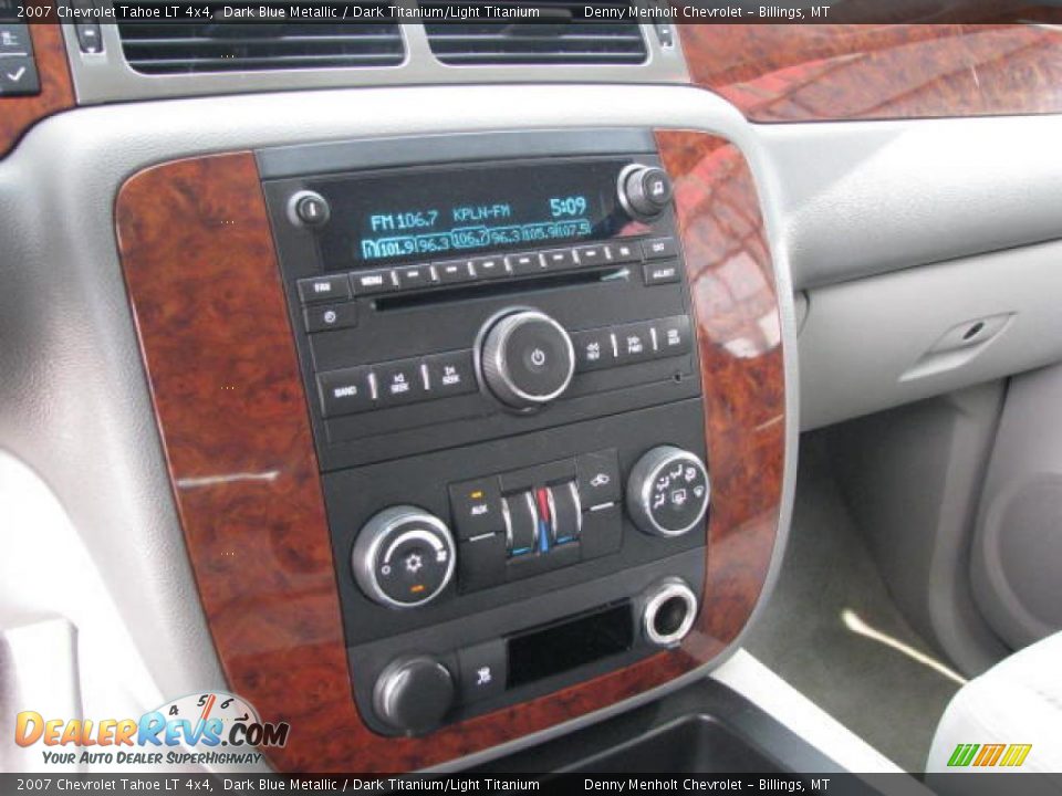 2007 Chevrolet Tahoe LT 4x4 Dark Blue Metallic / Dark Titanium/Light Titanium Photo #11