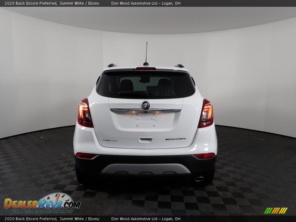 2020 Buick Encore Preferred Summit White / Ebony Photo #7
