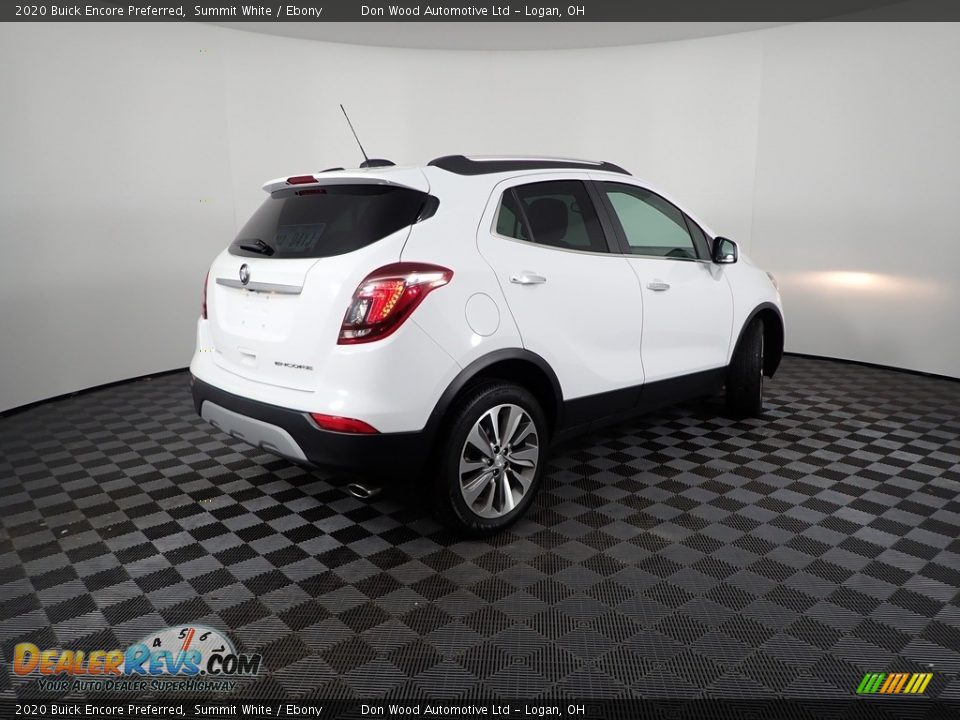 2020 Buick Encore Preferred Summit White / Ebony Photo #10