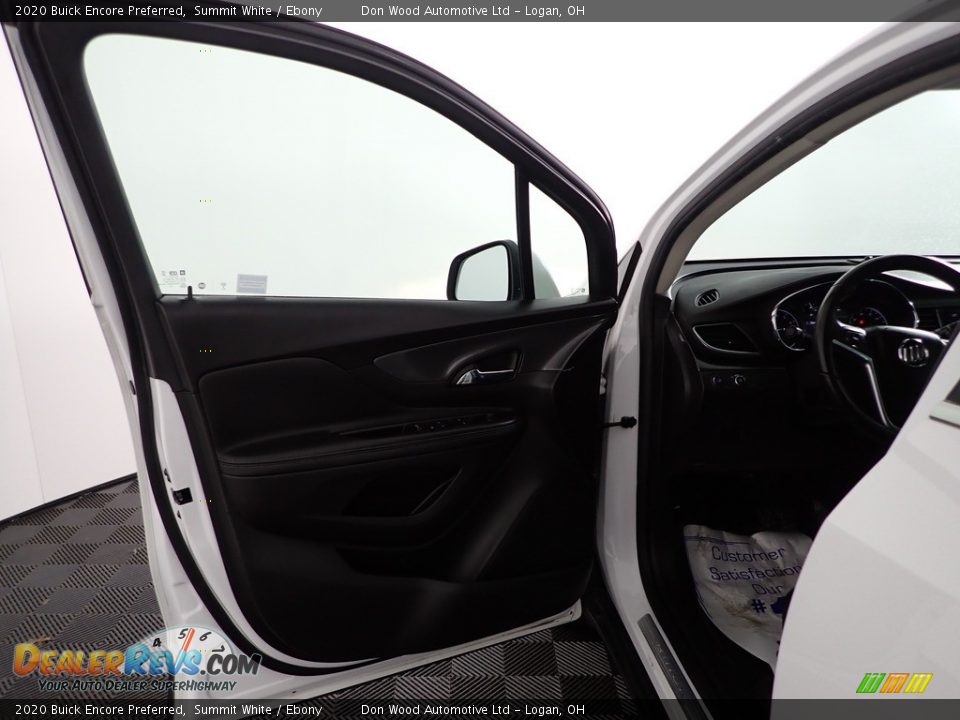 2020 Buick Encore Preferred Summit White / Ebony Photo #11