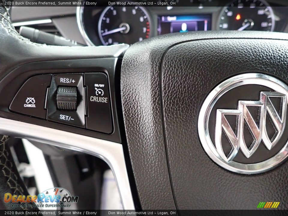 2020 Buick Encore Preferred Summit White / Ebony Photo #16