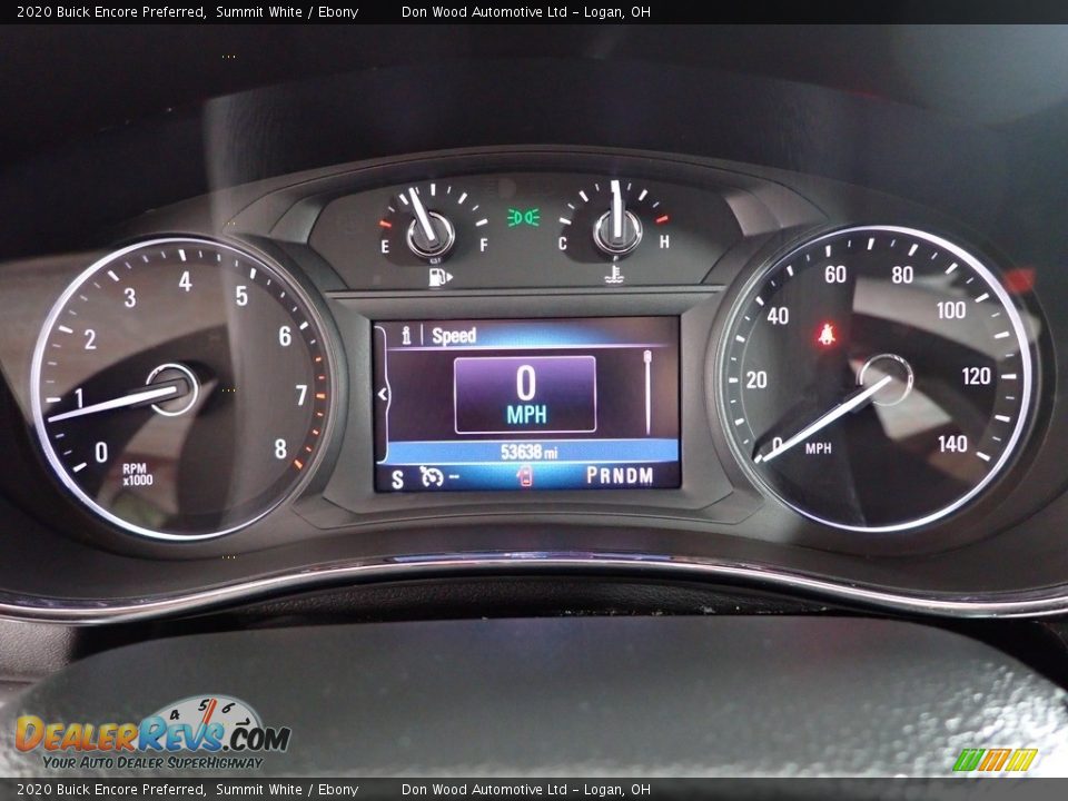 2020 Buick Encore Preferred Summit White / Ebony Photo #18