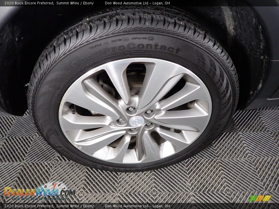2020 Buick Encore Preferred Summit White / Ebony Photo #29
