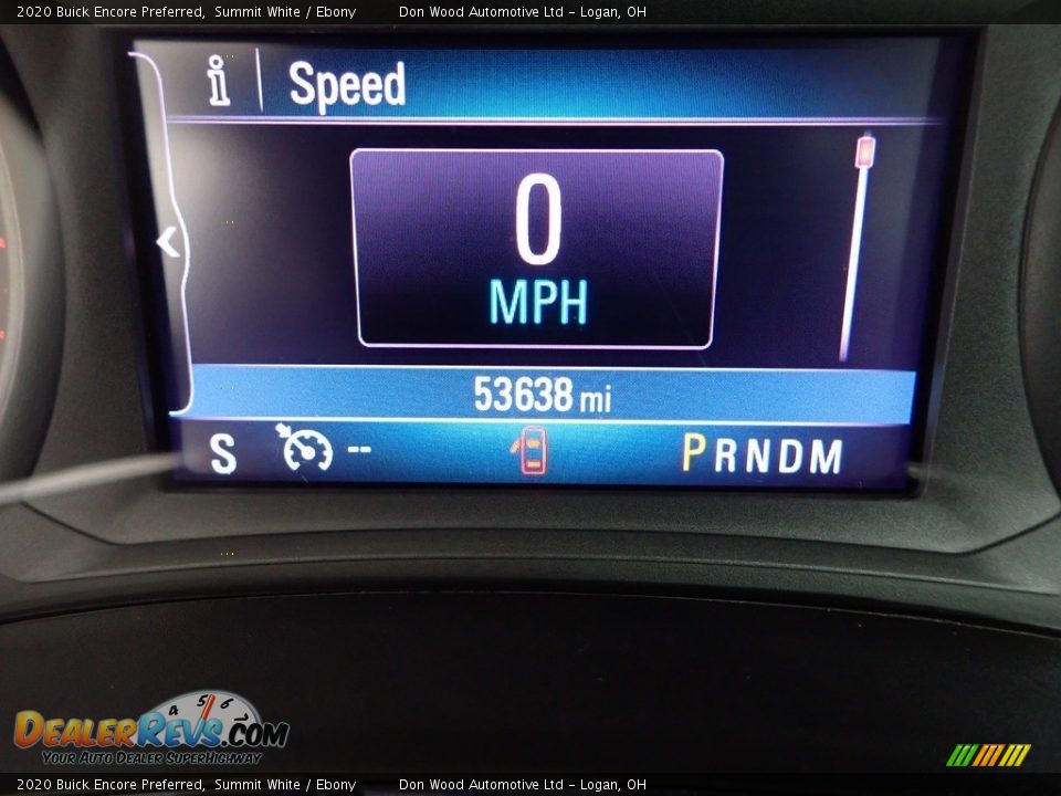 2020 Buick Encore Preferred Summit White / Ebony Photo #30