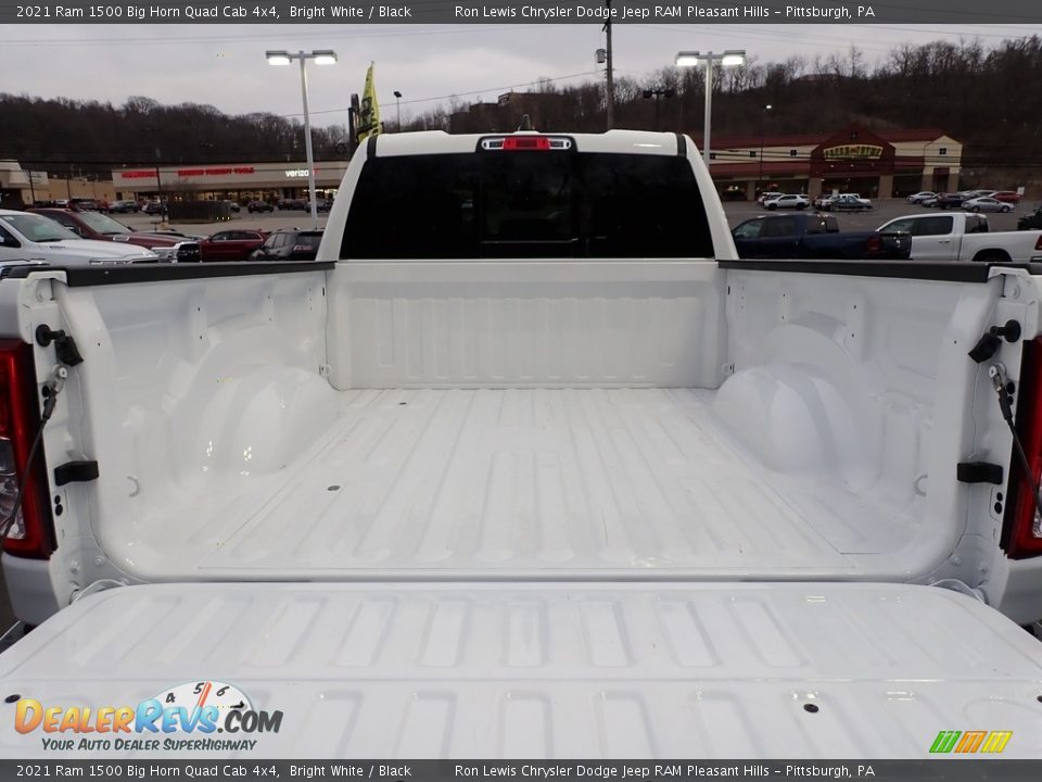 2021 Ram 1500 Big Horn Quad Cab 4x4 Bright White / Black Photo #5